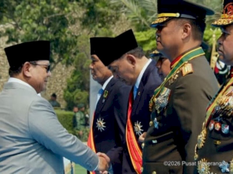 Prabowo Lantik 6 Pangdam Baru, Ada NTB hingga Papua Tengah 