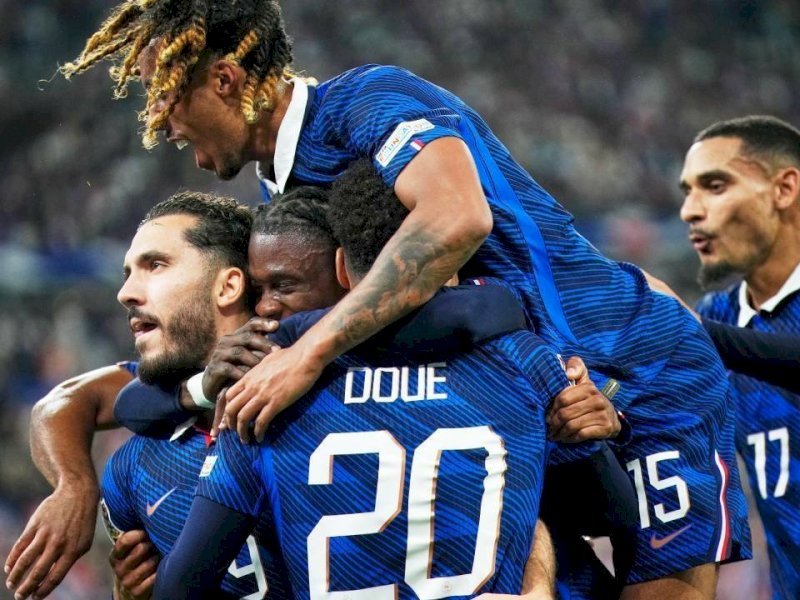 UEFA Nations League: Olise 2 Gol, Prancis Sikat Belgia 4-1