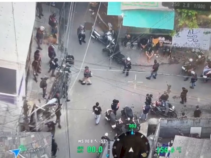 Aparat Gabungan Gerebek Kampung Ambon dan Boncos, Diduga Sarang Narkoba