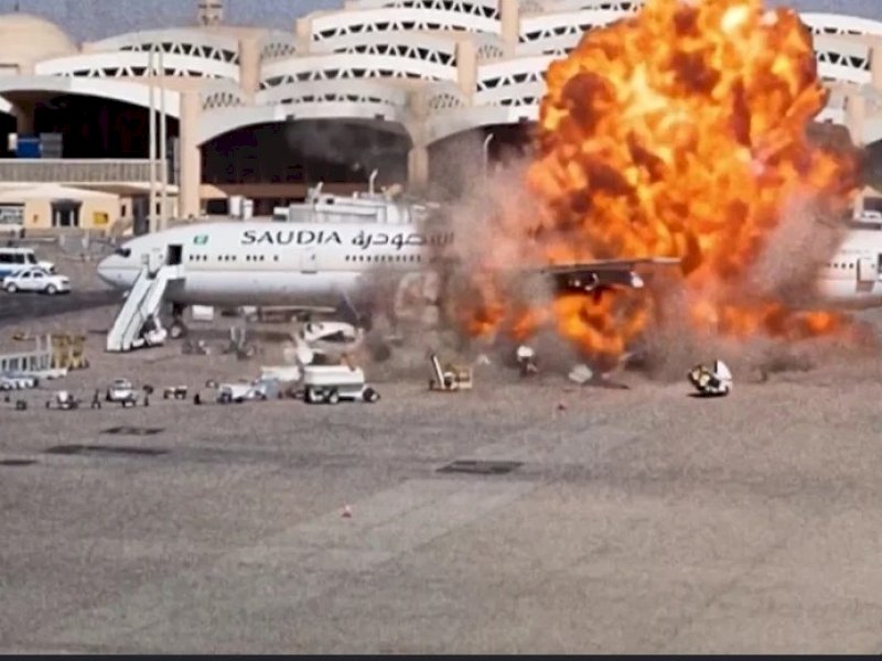 Serangan Terbaru Houthi ke Bandara Riyadh, 1 Orang Tewas-11 Luka