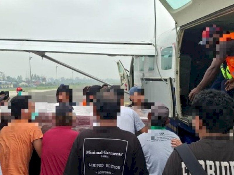 Jenazah Pria Korban Pembunuhan KKB di Yahukimo Dipulangkan ke Makassar