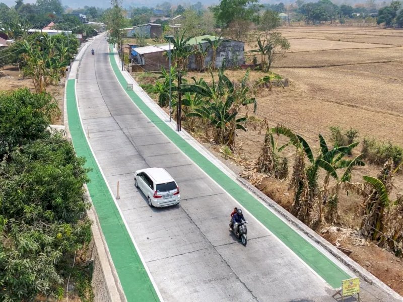 Update Proyek Infrastruktur Sulsel: Penampakan Ruas Burungburung&ndash;Bilibili Gowa yang Kian Estetis 