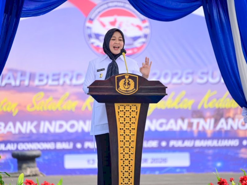 Wagub Fatmawati Lepas Ekspedisi Rupiah Berdaulat ke 5 Pulau Sulsel, Siapkan Rp25 M