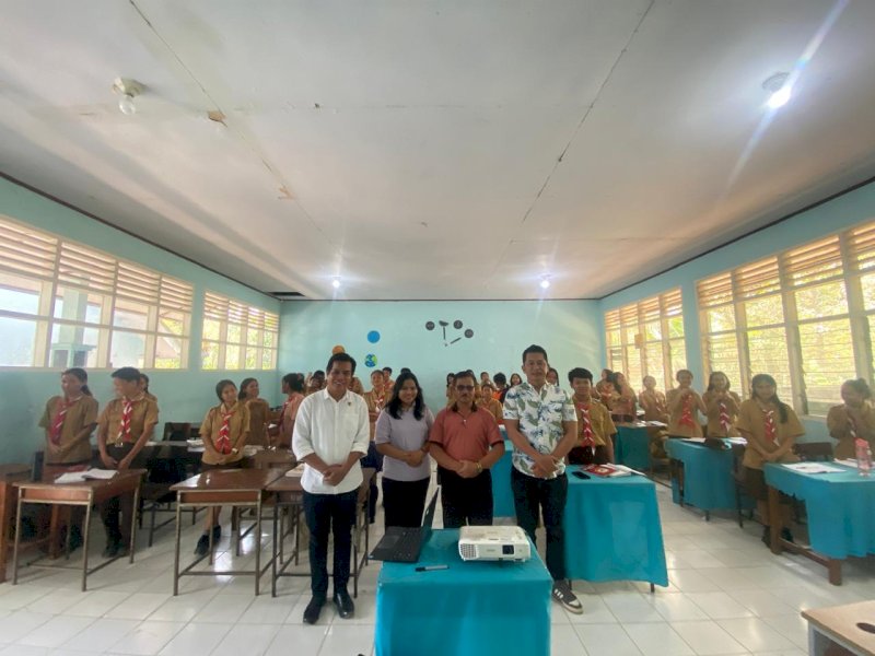 Polres Toraja Utara Gelar Sosialisasi Pencegahan Bahaya Narkoba di SMAN 6 