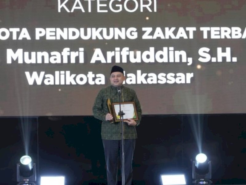 Appi Raih Grand Baznas Award 2026, Siap Jadikan Makassar Kota Filantropi 