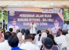 Gubernur Sudirman Resmikan Jalan Burungburung&ndash;Bilibili Gowa