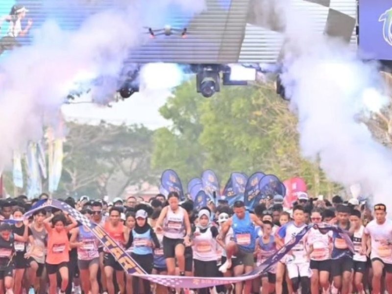 PIP Makassar Run 2026: Prajurit Yonarhanud 16 Kostrad Raih Podium 