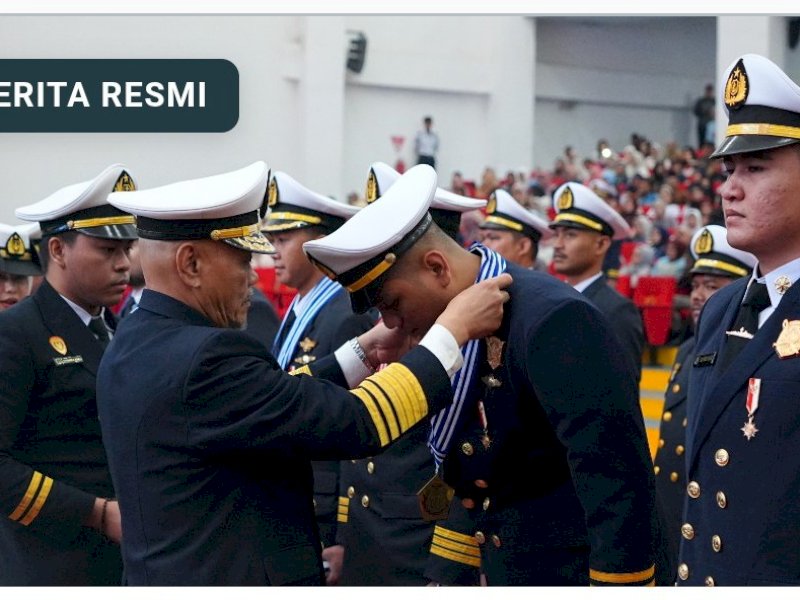 PIP Makassar Lantik 715 Perwira Transportasi Laut dalam Upacara Bon Voyage 
