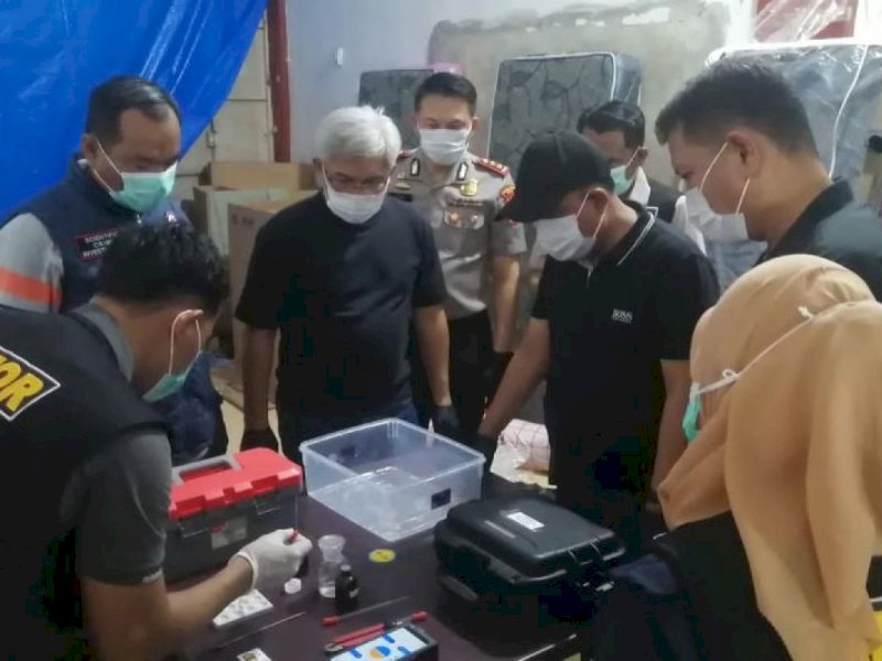 Polri-BNN Bongkar Lab Narkoba di Aceh, Temukan 1,2 Ton Sabu