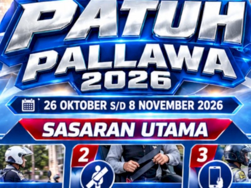 Operasi Patuh Pallawa 2026 Dimulai Besok, Polisi Incar Knalpot Brong