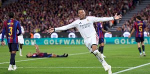 LIGA SPANYOL: Mbappe 2 Gol, Real Madrid Taklukkan Barcelona 