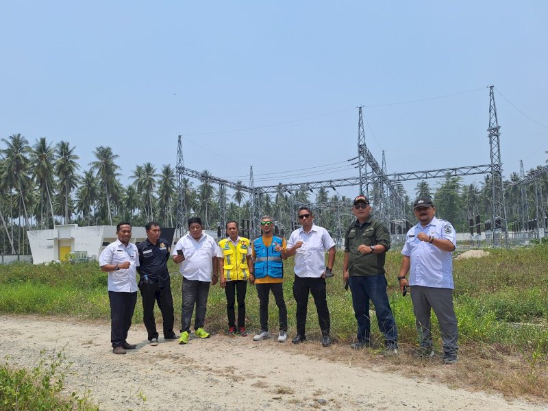 PLN-Pemkab Tolitoli Tinjau Lokasi Tapak Menara SUTT 150 kV