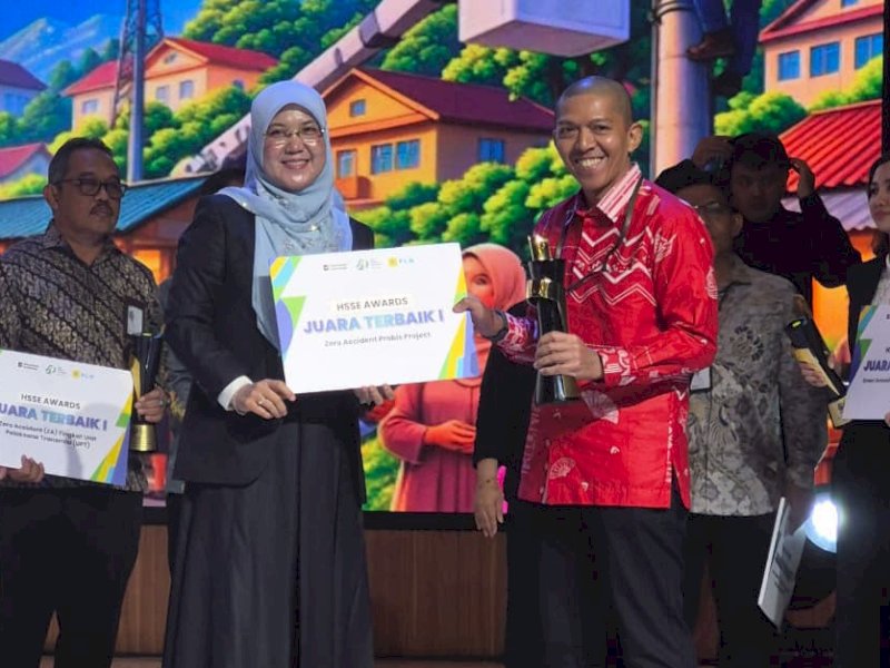 PLN UPP Sulawesi Tengah Raih Juara 1 Zero Accident pada HSSE Awards 2026