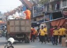 Green Policing, Polres Toraja Utara Bersih-bersih di Terminal Bolu
