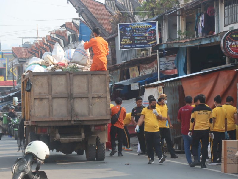 Green Policing, Polres Toraja Utara Bersih-bersih di Terminal Bolu