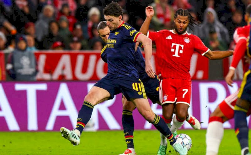 LIGA CHAMPIONS: Sengit, Bayern Munich Vs Arsenal Tuntas 2-2