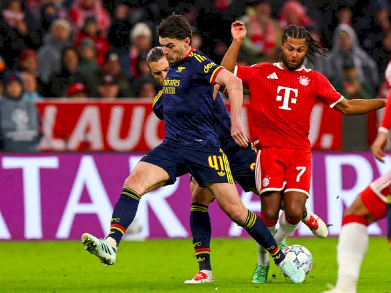 LIGA CHAMPIONS: Sengit, Bayern Munich Vs Arsenal Tuntas 2-2