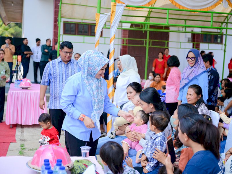 Wagub Fatmawati Minta Toraja Utara Berpacu Turunkan Angka Stunting
