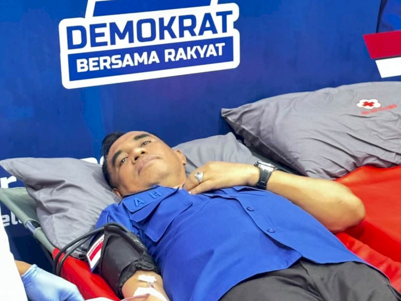 Darah Kita Sambung Hidup Orang Lain, Strategi Konsolidasi Kemanusiaan dan Elektoral Demokrat Sulteng