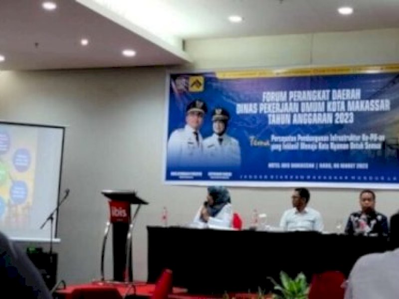 Dinas PU Kota Makassar Terima 591 Usulan Perbaikan Infrastruktur dari Musrenbang 2023