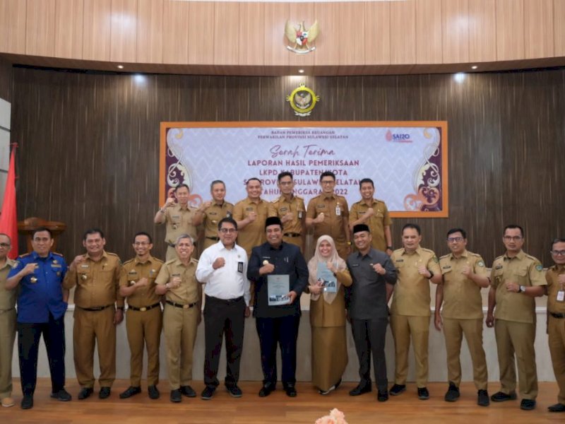 Pemkab Maros Raih WTP ke-11, Ini Pesan Bupati Chaidir Syam