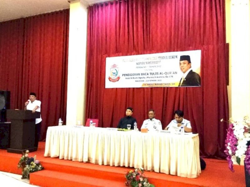 Sosper Legislator Makassar Wahab Tahir. 