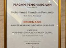 AHI 2022: Danny Pomanto Wali Kota Terpopuler 