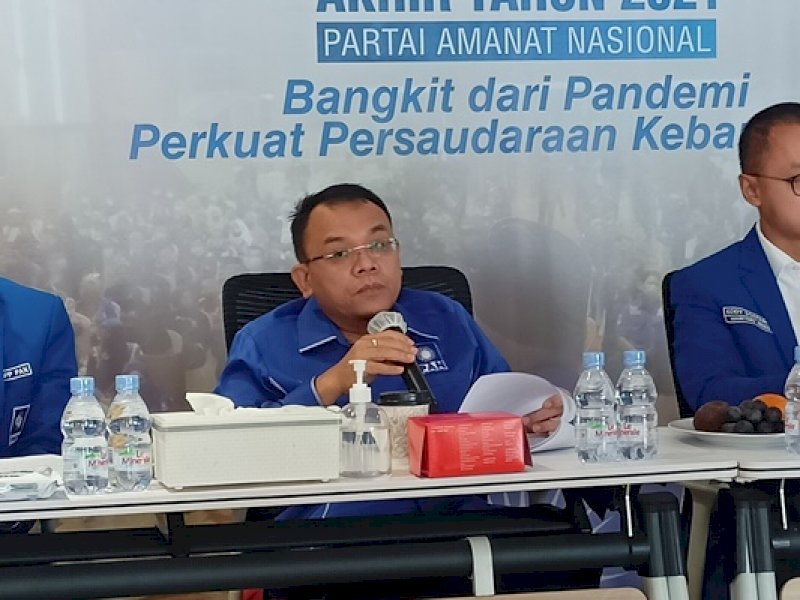 Diskusi akhir tahun yang digelar PAN. (Foto: Int)