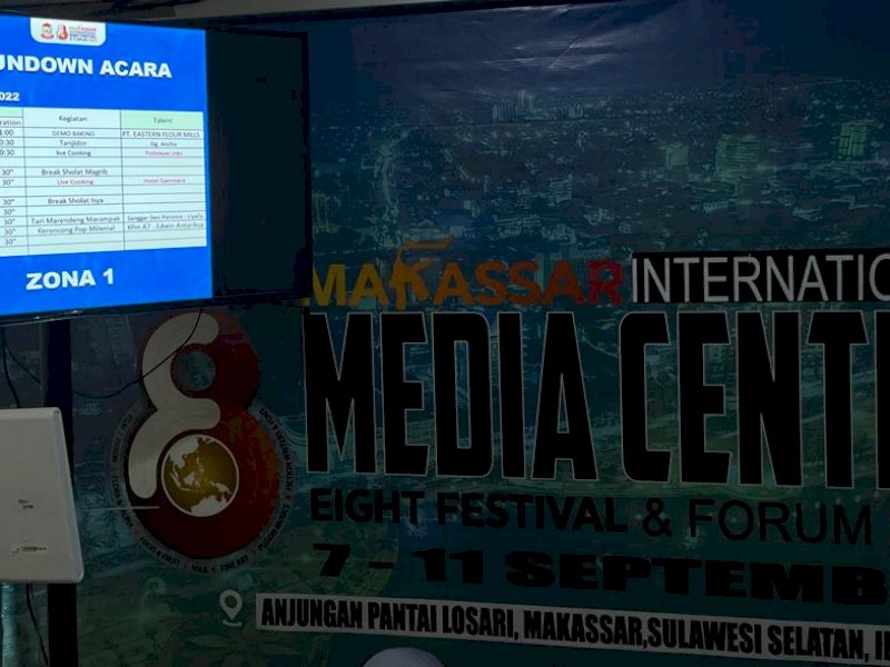 Diskominfo Makassar siapkan beragam informasi di media center F8