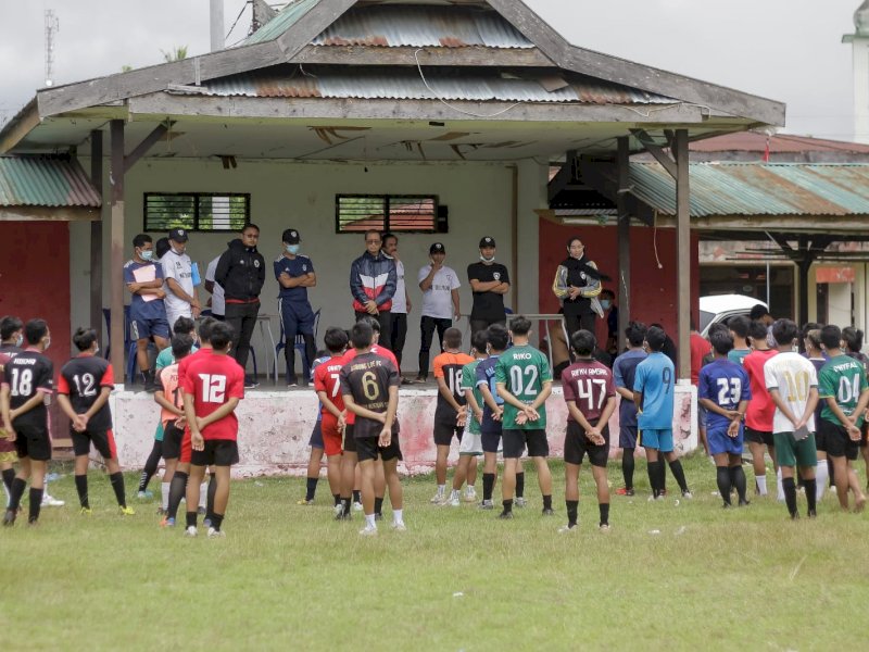 Seleksi pemain muda MRC Bulukumba.