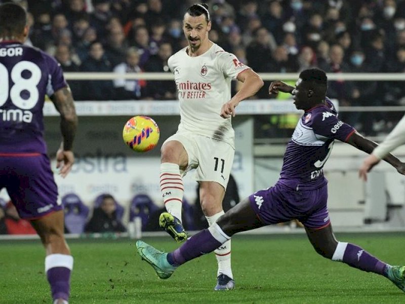 AC Milan ditaklukkan Fiorentina lewat drama 7 gol. 