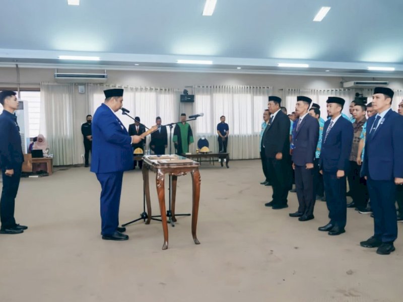 Bupati Chaidir Syam Kembali Melantik Sejumlah Pejabat Lingkup Pemkab Maros
