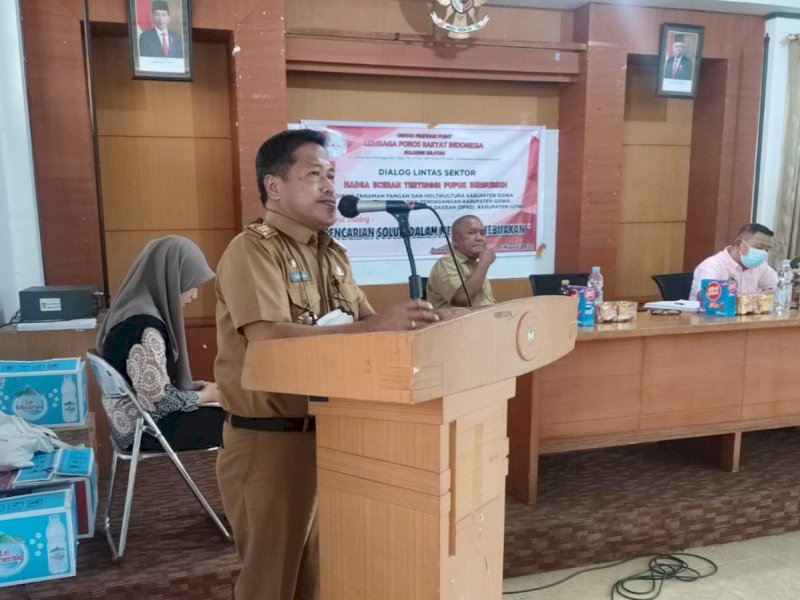Kadis Perdagangan dan Perindustrian Kabupaten Gowa, Andi Sura Suaib. (Ist)