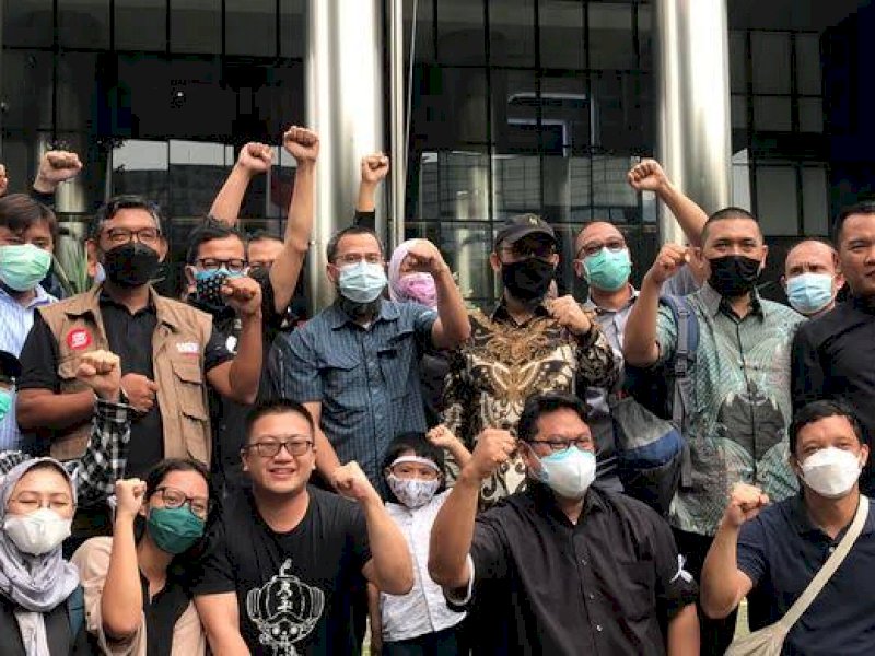 Eks pegawai KPK. (Foto: Int)