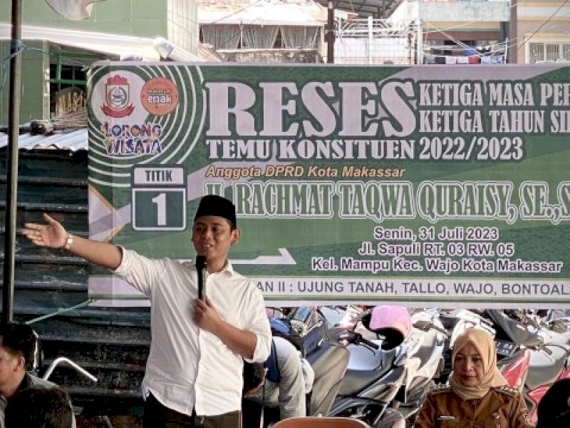 Legislator Makassar RTQ Siap Perjuangkan Aspirasi Warga Dapil 2
