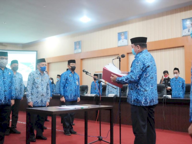Pelantikan pengurus KORPRI Bantaeng.