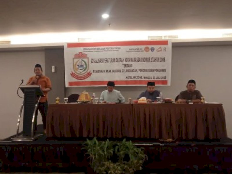 Legislator Makassar Azwar Sebut Pembinaan Anjal Gepeng Perlu Perhatian Pemerintah
