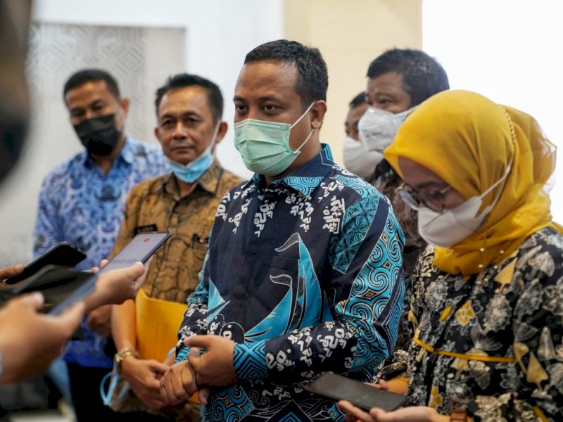 Plt Gubernur Andi Sudirman Sulaiman klaim kerja keras penanganan pandemi Covid-19 di Sulsel berkat bantuan semua pihak termasuk Forkompimda dan swasta (int)