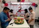 Foto-Foto Syukuran HUT PEDOMAN MEDIA Ke-2