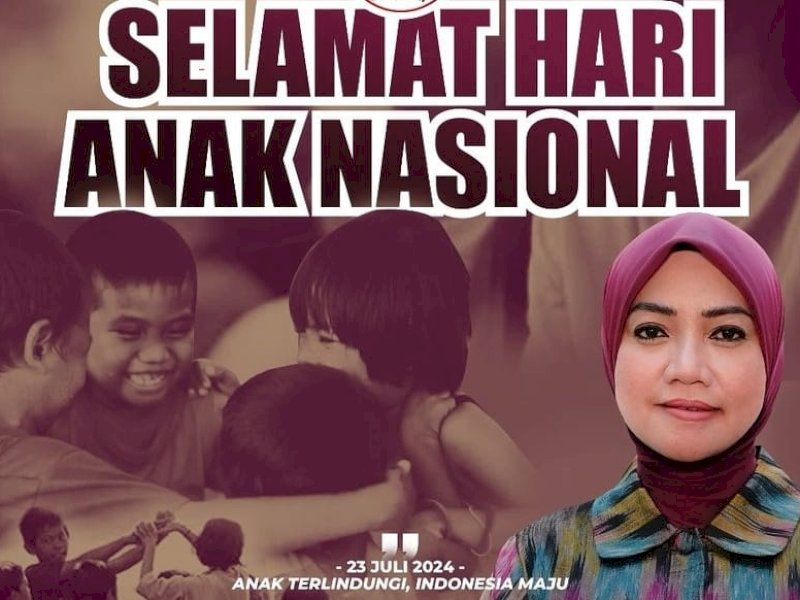 Rayakan Hari Anak Nasional, Kadis PU Makassar Ajak Dukung Generasi Emas Indonesia