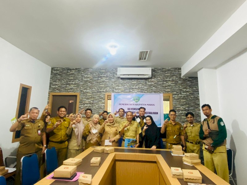 PPID Pemkab Maros Gelar Uji Konsekuensi Informasi yang Dikecualikan