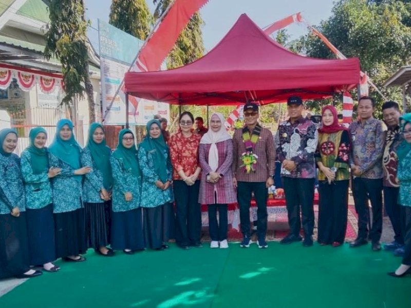 Pj Gubernur Sulsel Prof Zudan Arif Fakrulloh disambut di Desa Ulaweng Cinnong, Kabupaten Bone. (Foto: IST)