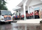 Bupati Gowa Lepas Keberangkatan Bantuan Korban Gempa Sulbar