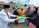 Datang Serahkan Bantuan, Bupati Wajo Semangati Warga Korban Angin Puting Beliung