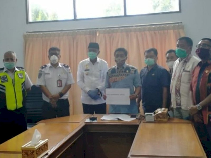 Bapemperda DPRD Tator bersama pihak Bandara Buntu Kunik.