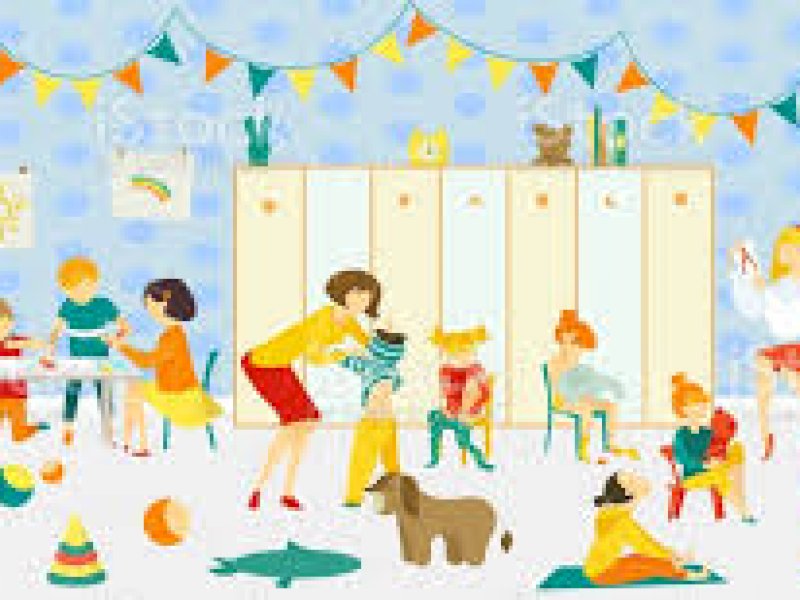 Ilustrasi Taman Kanak-kanak. (Foto: Int)