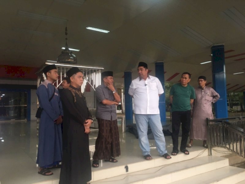 Bupati Maros Cek Lapangan Pallantikang Untuk Persiapan Salat Idul Fitri