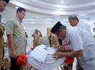 Penandatanganan NPHD Bantuan Masjid Senilai Rp 3,4 Miliar, Bupati MYL: Ingat Nawaitu dan LPJ-nya