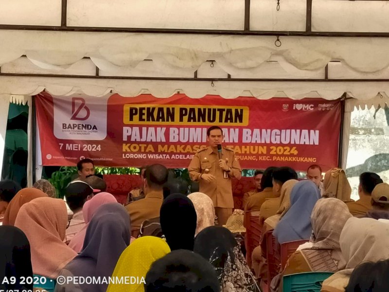 Pekan Panutan PBB, Camat Panakkukang, M. Ari Fadli ajak RT RW-Tokoh masyarakat sukseskan capaian PBB