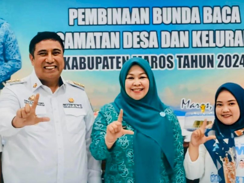 pengukuhan pengurus Kecamatan gerakan pembudayaan minat baca